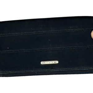 Nine West Wallet, SZ 7.5”x4.5”x1”, Dark Blue Color, Silver Zipper